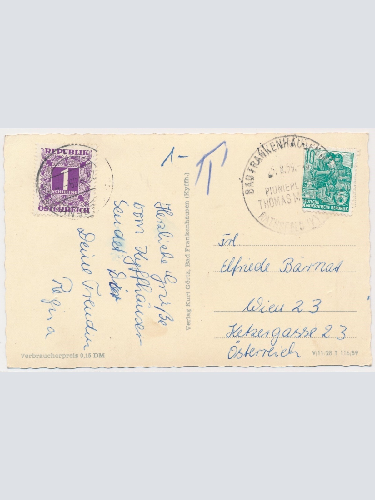 AK, Kyffhäuserland, Thüringen, Ansichtskarte (S3829)