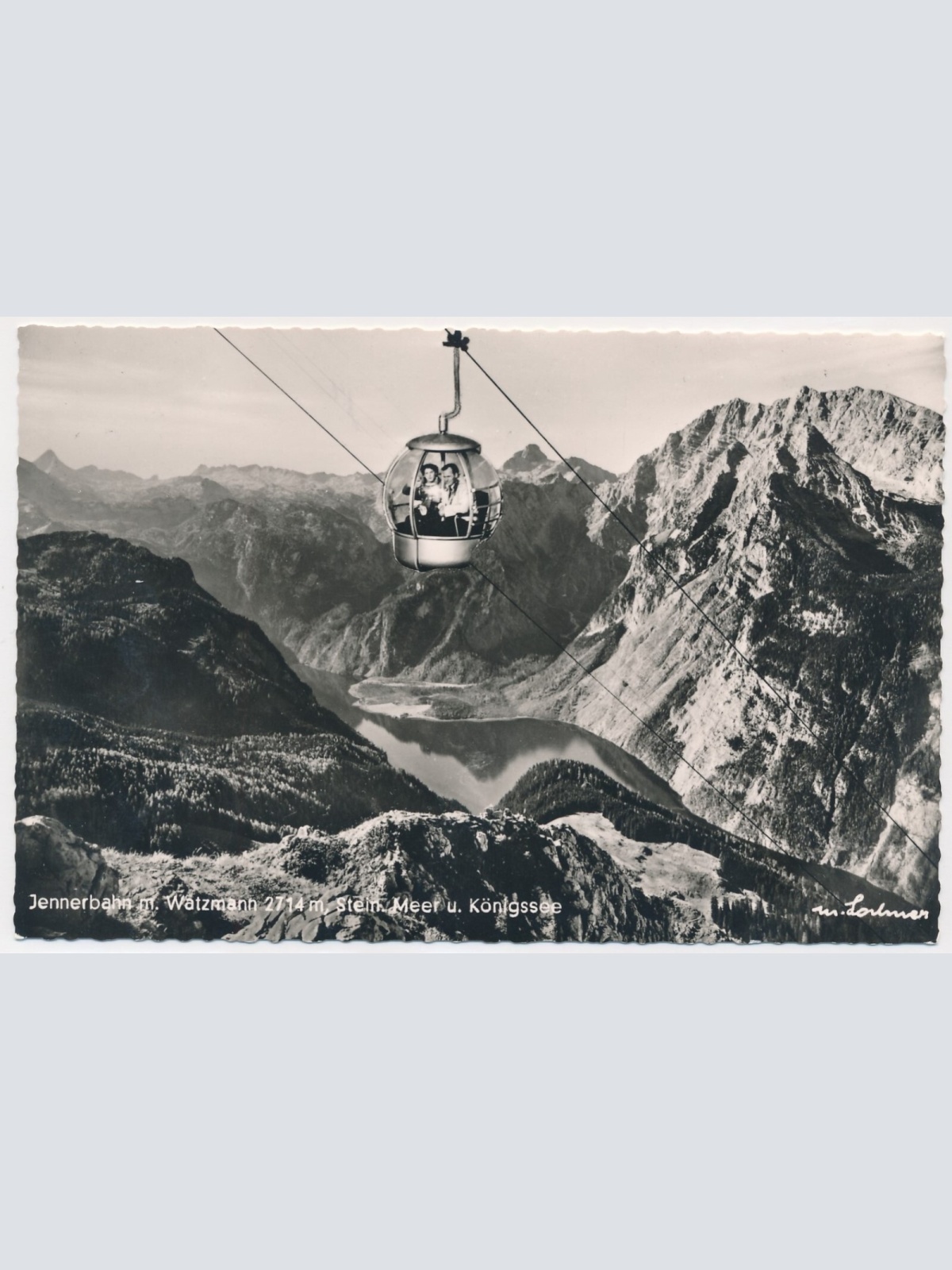 AK, Schönau am Königssee, Bayern, Ansichtskarte (S3836)