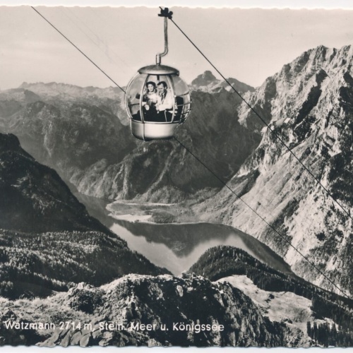 AK, Schönau am Königssee, Bayern, Ansichtskarte (S3836)
