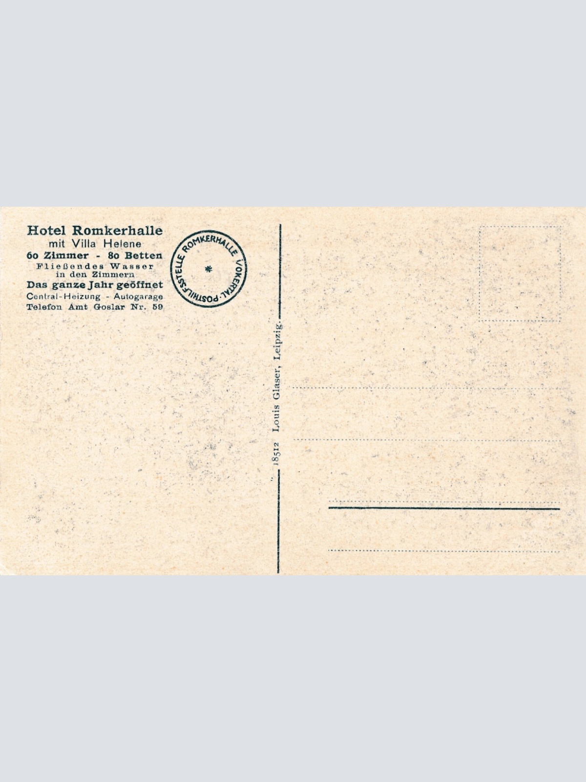 AK, Goslar, Niedersachsen, Ansichtskarte (S3849)