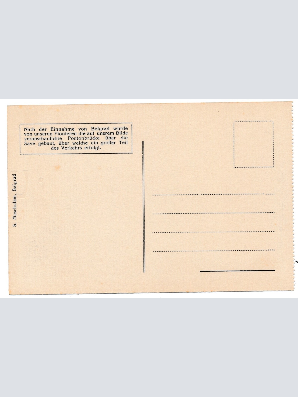 AK, Belgrad, Serbien, Ansichtskarte (S3859)