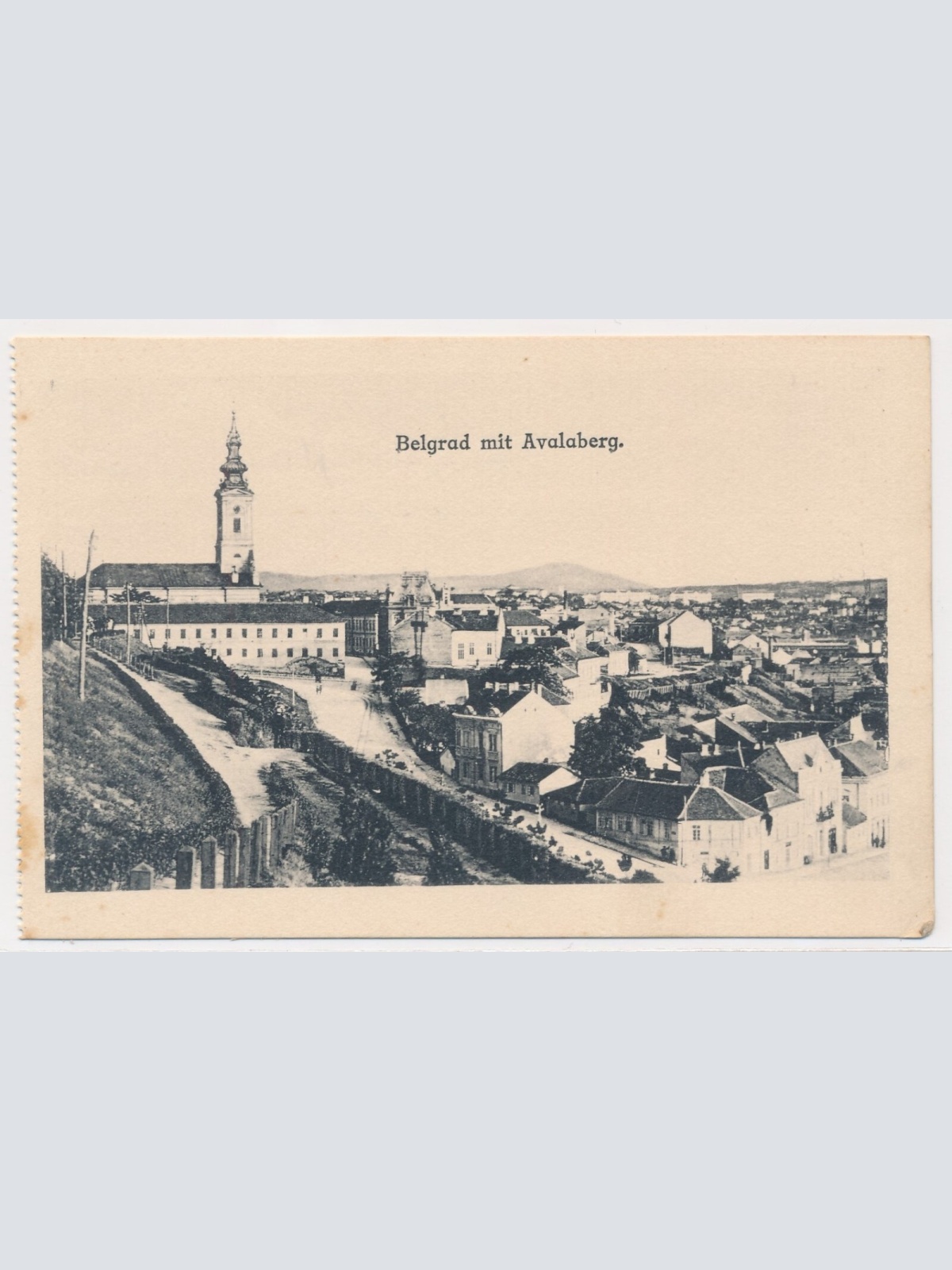 AK, Belgrad, Serbien, Ansichtskarte (S3865)