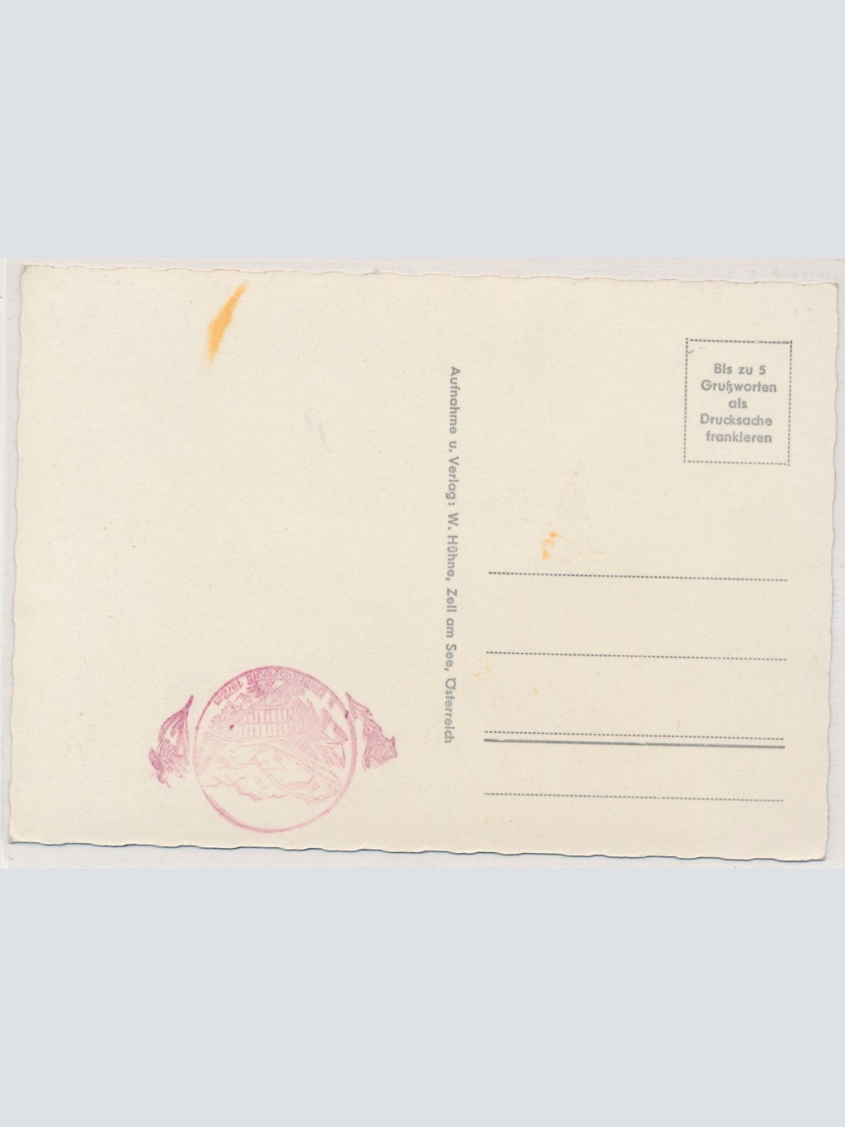 AK, Kaprun, Salzburg, Ansichtskarte (S3887)