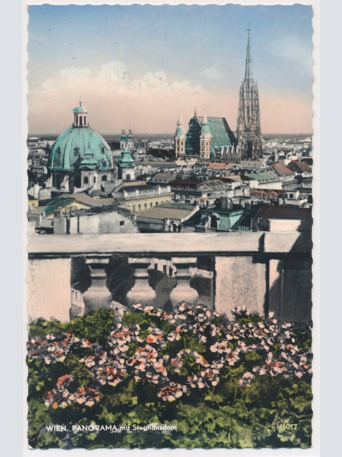 AK, Wien, Panorama, Ansichtskarte (S3888)
