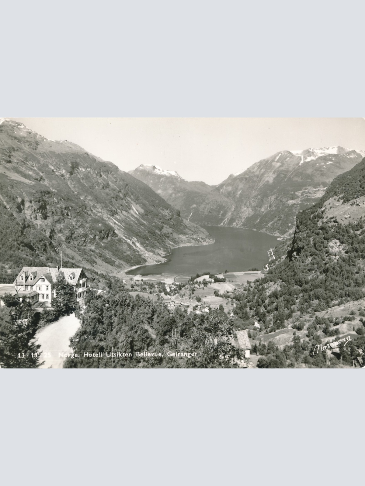 AK, Geiranger, Norwegen, Ansichtskarte (S3893)