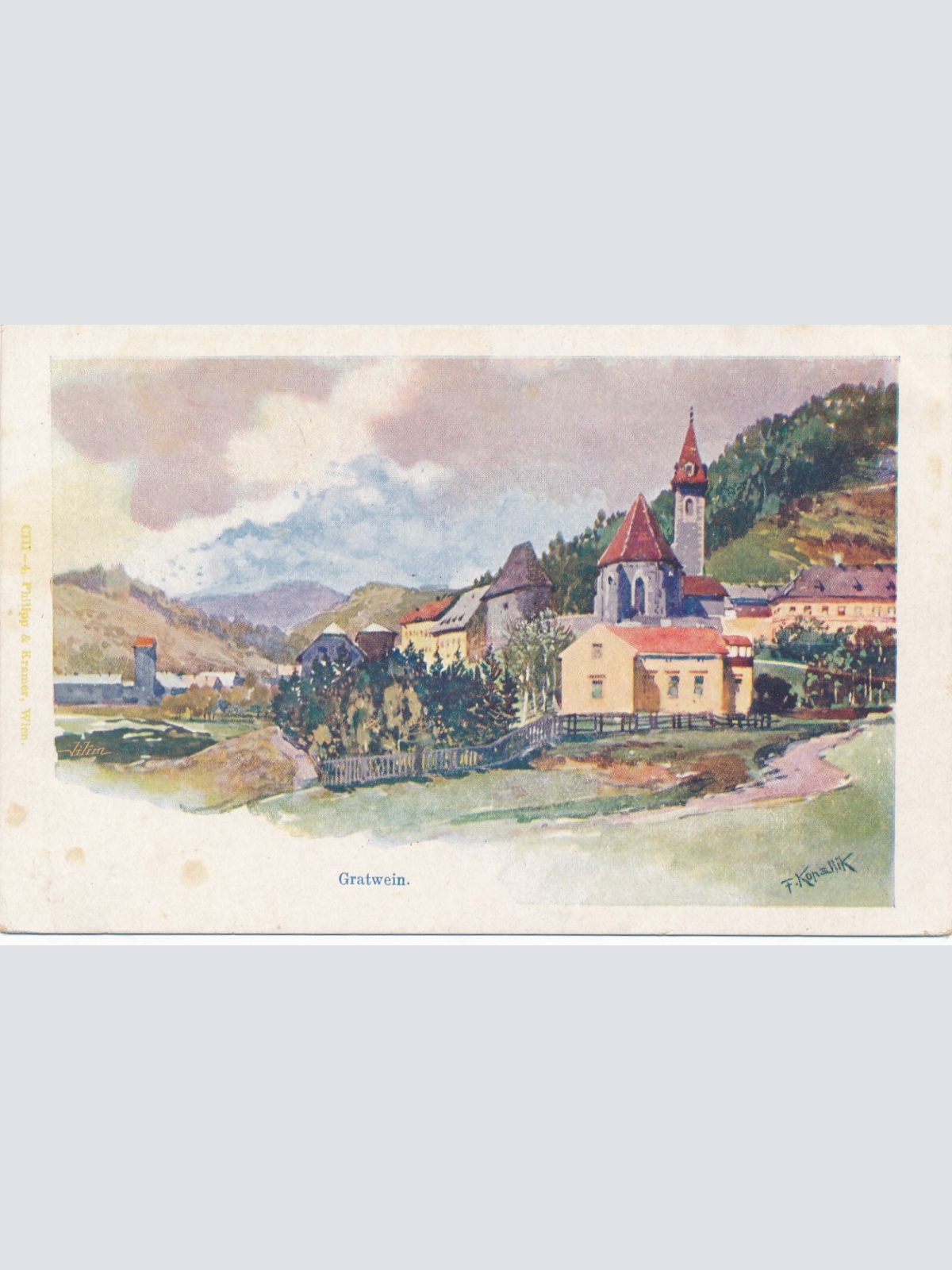 AK aus Gratwein Steiermark Ansichtskarte (13805)