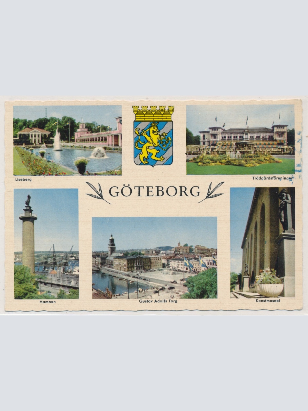 AK, Göteborg, Schweden, Ansichtskarte (S3927)