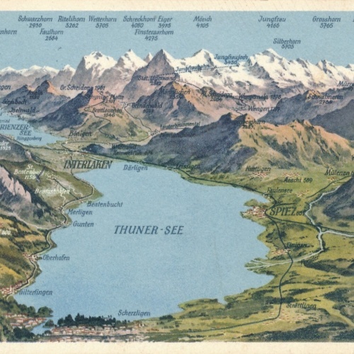 AK, Thun, Schweiz, Ansichtskarte (S3933)