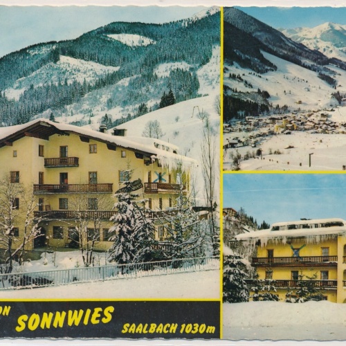 AK, Saalbach-Hinterglemm, Salzburg, Ansichtskarte (S3935)