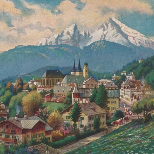 AK, Berchtesgaden, Bayern, Ansichtskarte (S3968)