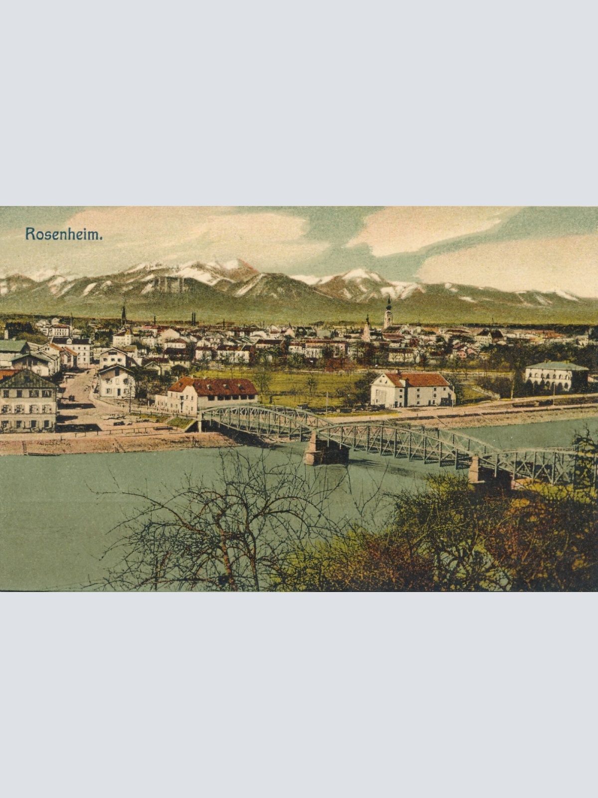 AK, Rosenheim, Bayern, Ansichtskarte (S3972)