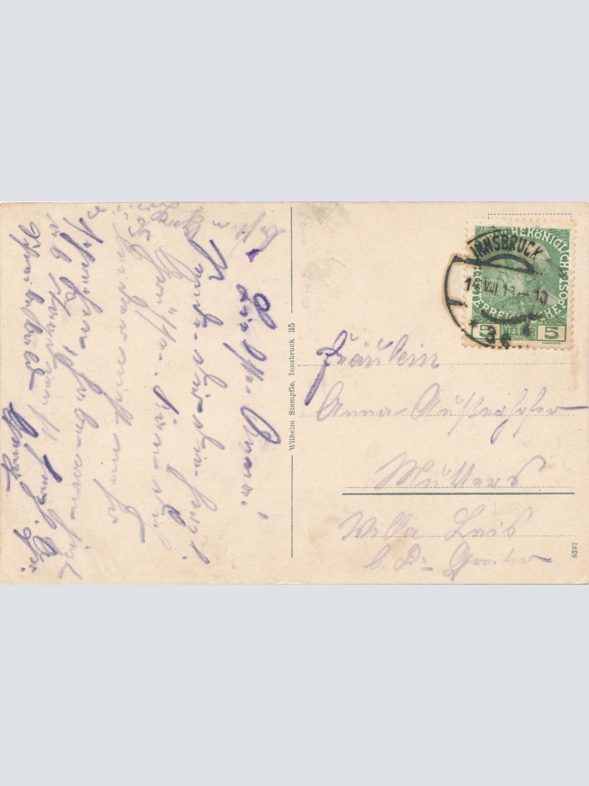 AK, Innsbruck, Tirol, Ansichtskarte (S3973)