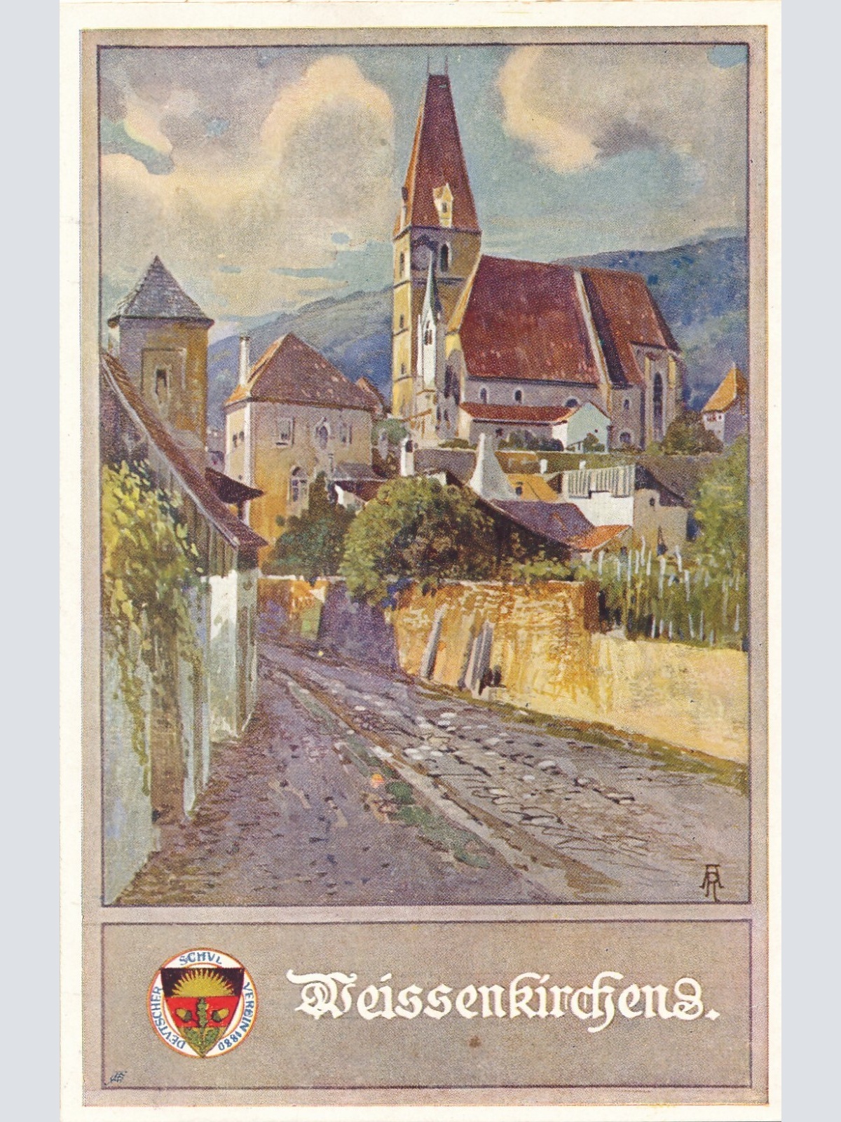 AK, Weissenkirchen, Niederösterreich, Ansichtskarte (S4001)