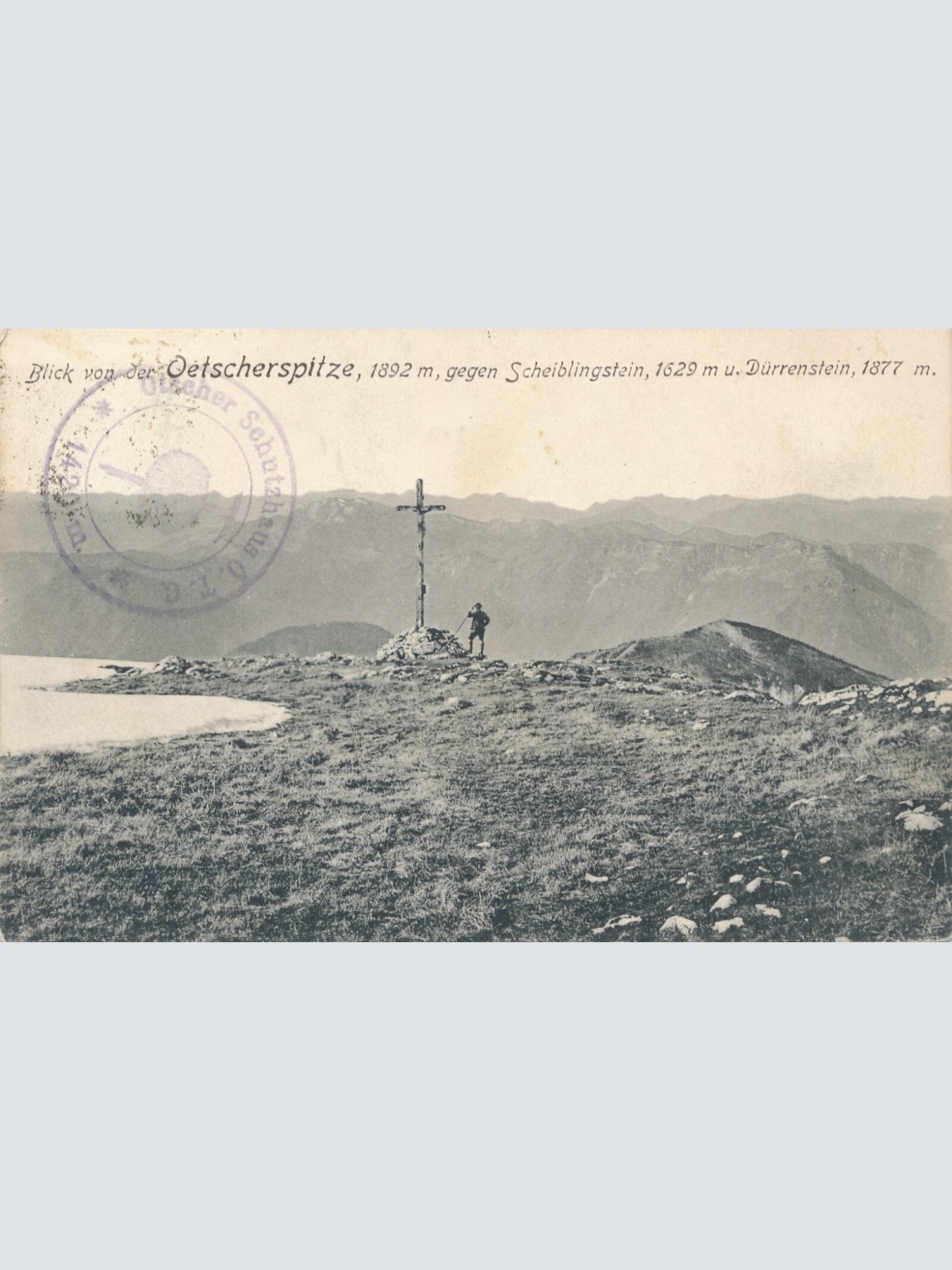 AK, Oetscherspitze, Niederösterreich, Ansichtskarte (S4017)
