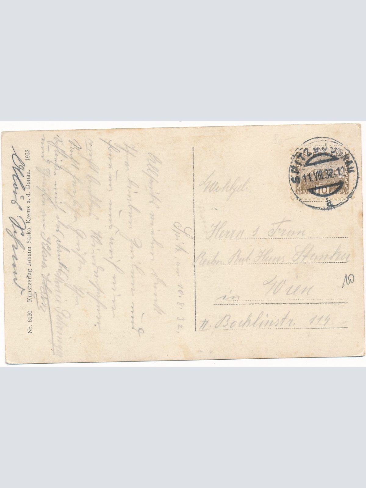 AK, Spitz, Niederösterreich, Ansichtskarte (S4023)