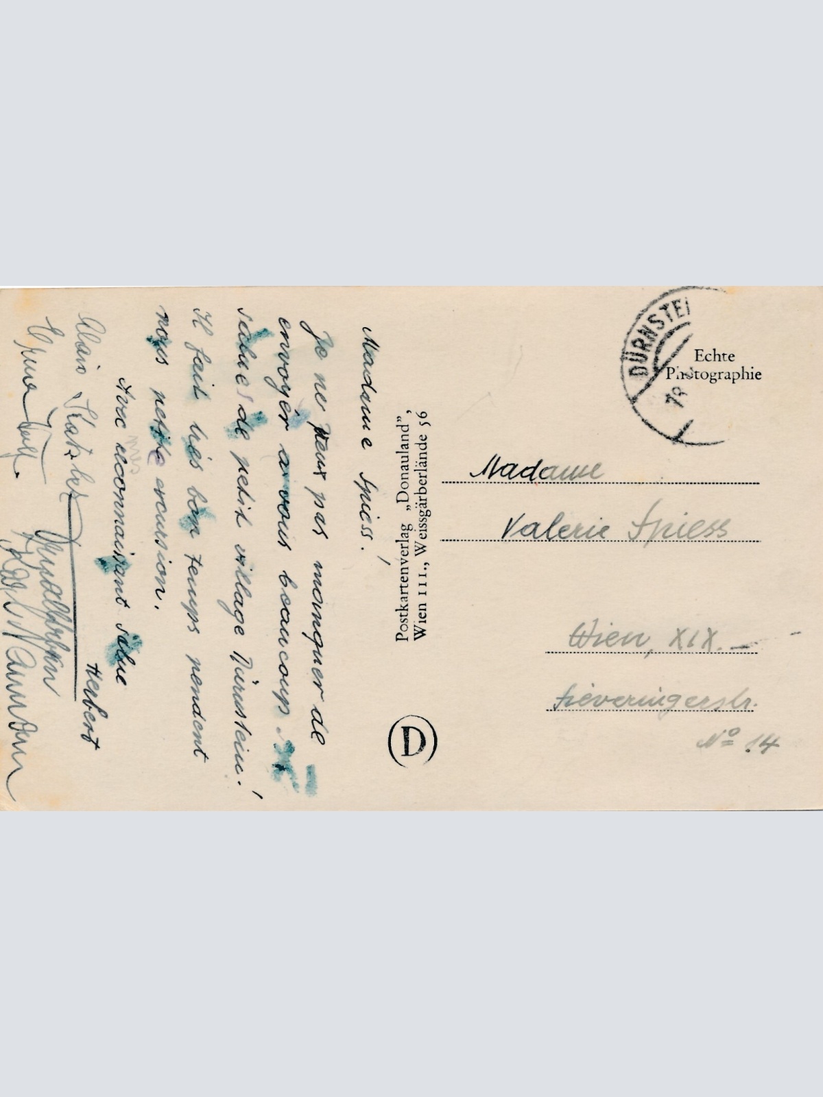 AK, Dürnstein, Niederösterreich, Ansichtskarte (S4027)