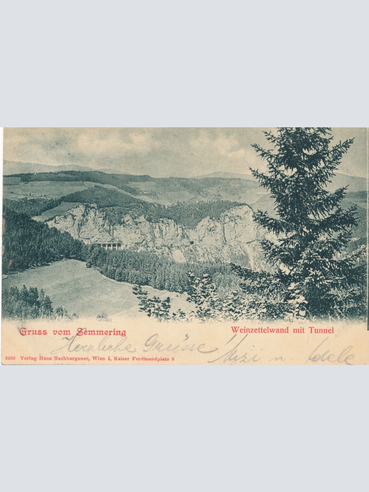 AK, Semmering, Weinzettelwand, Niederösterreich, Ansichtskarte (S4034)