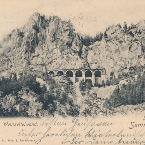 AK, Semmering, Weinzettelwand, Niederösterreich, Ansichtskarte (S4036)