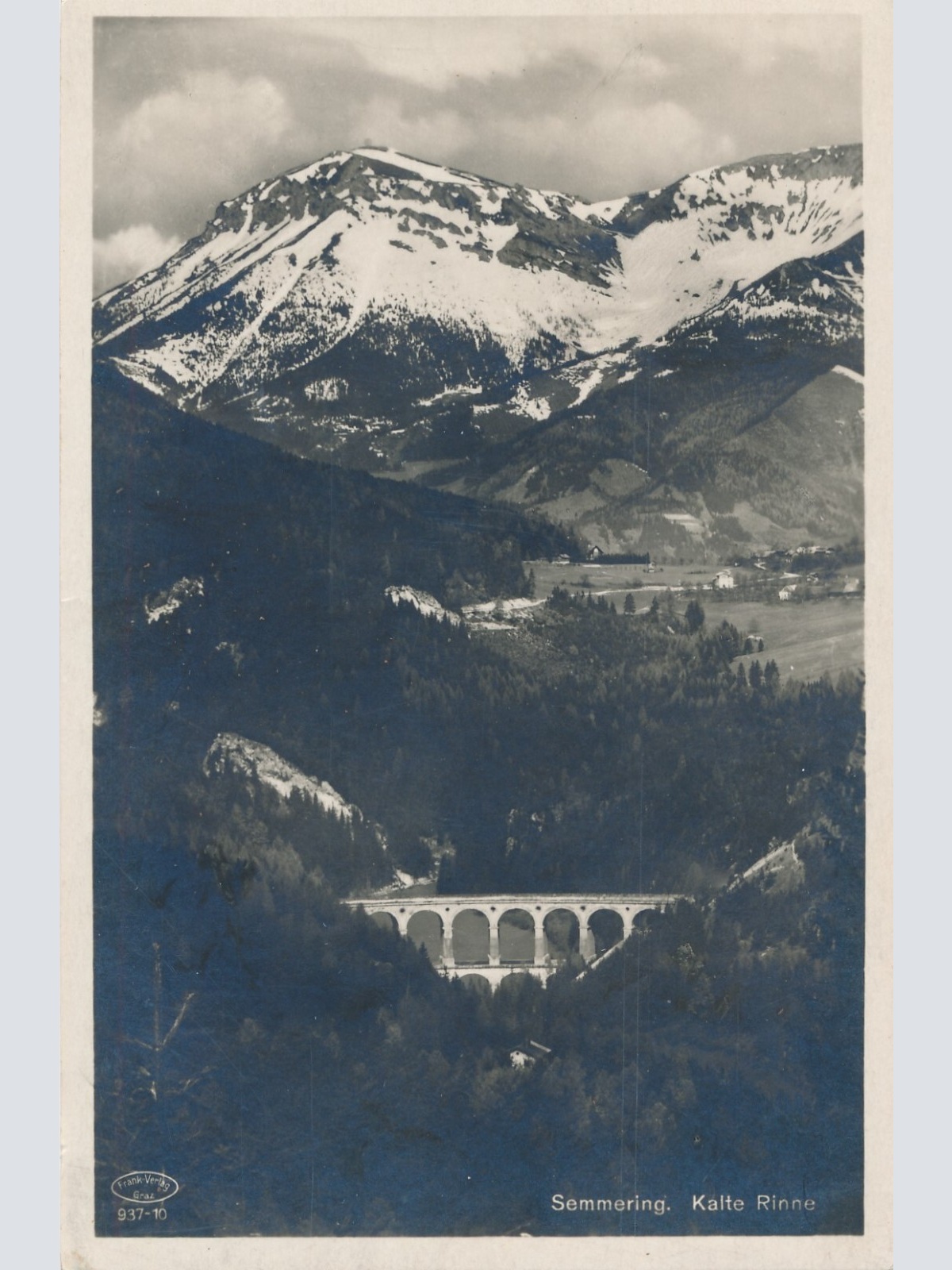 AK, Semmering, Kalte Rinne, Niederösterreich, Ansichtskarte (S4039)