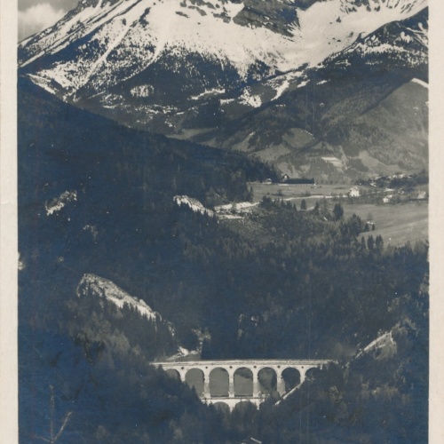 AK, Semmering, Kalte Rinne, Niederösterreich, Ansichtskarte (S4039)