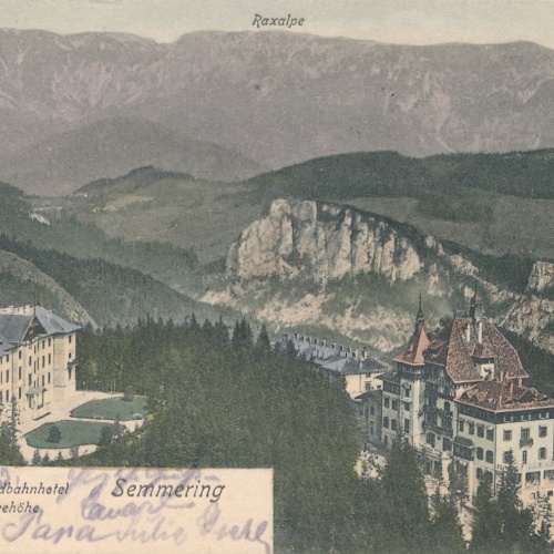 AK, Semmering, Südbahn-Hotel, Niederösterreich, Ansichtskarte (S4045)