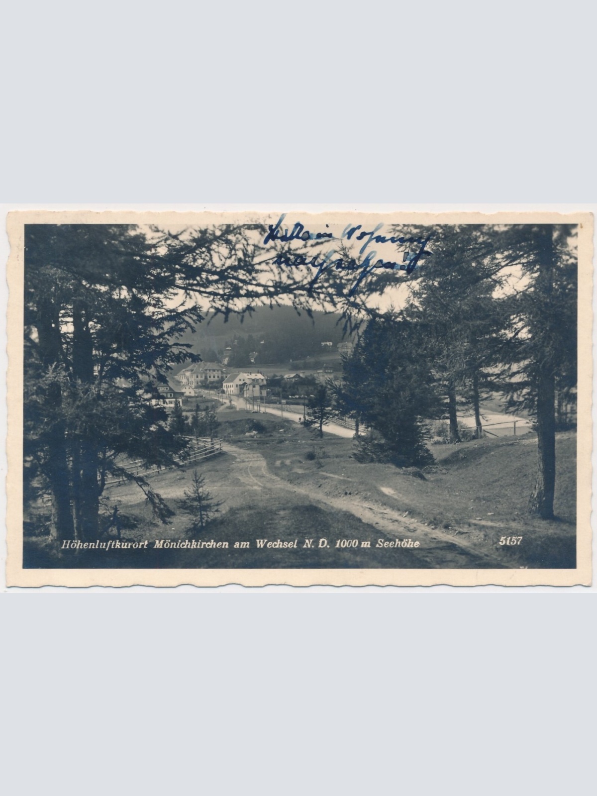 AK, Mönichkirchen, Niederösterreich, Ansichtskarte (S4069)