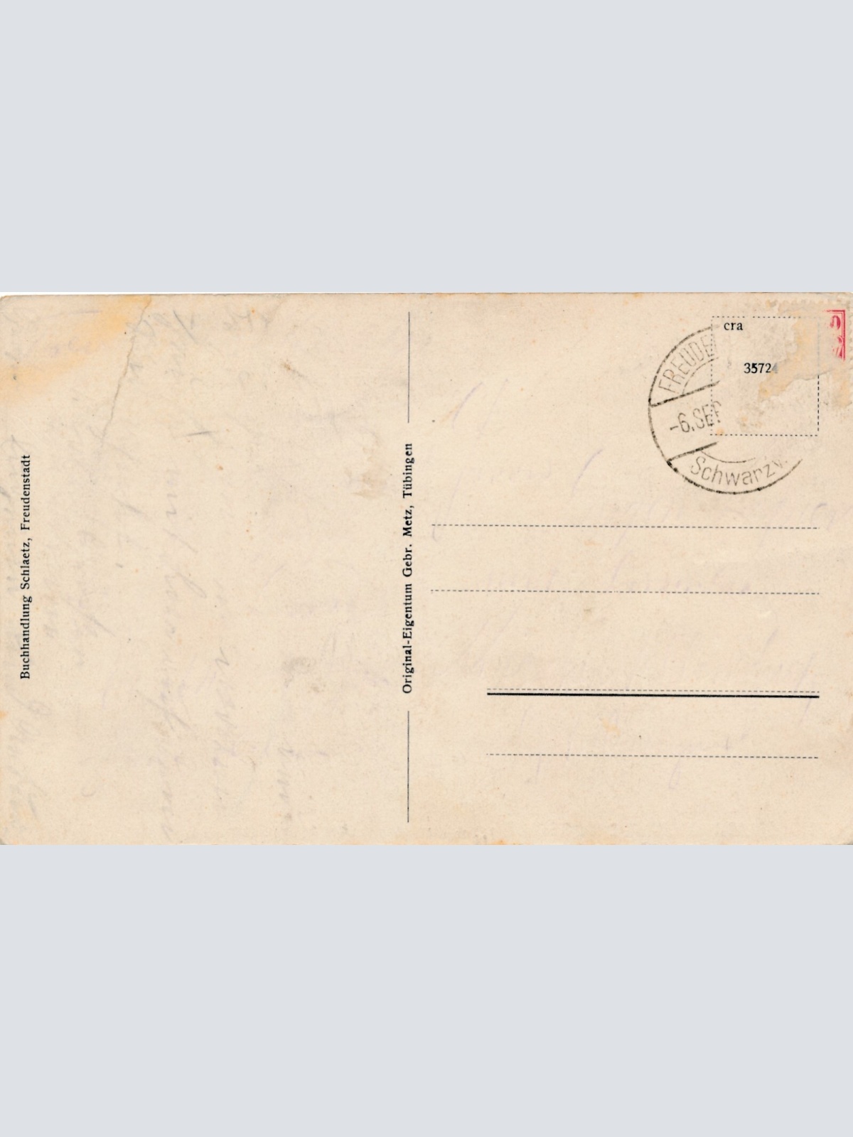 AK, Freudenstadt, Baden-Württemberg, Ansichtskarte (S4087)