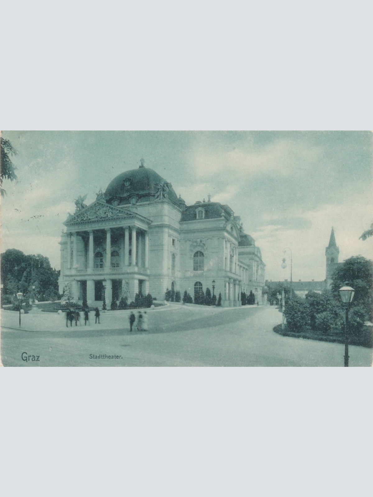 AK aus Graz Stadttheater Steiermark Ansichtskarte (13865)