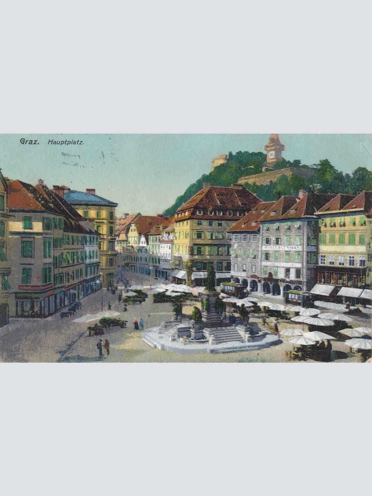 AK aus Graz Hauptplatz Steiermark Ansichtskarte (13866)