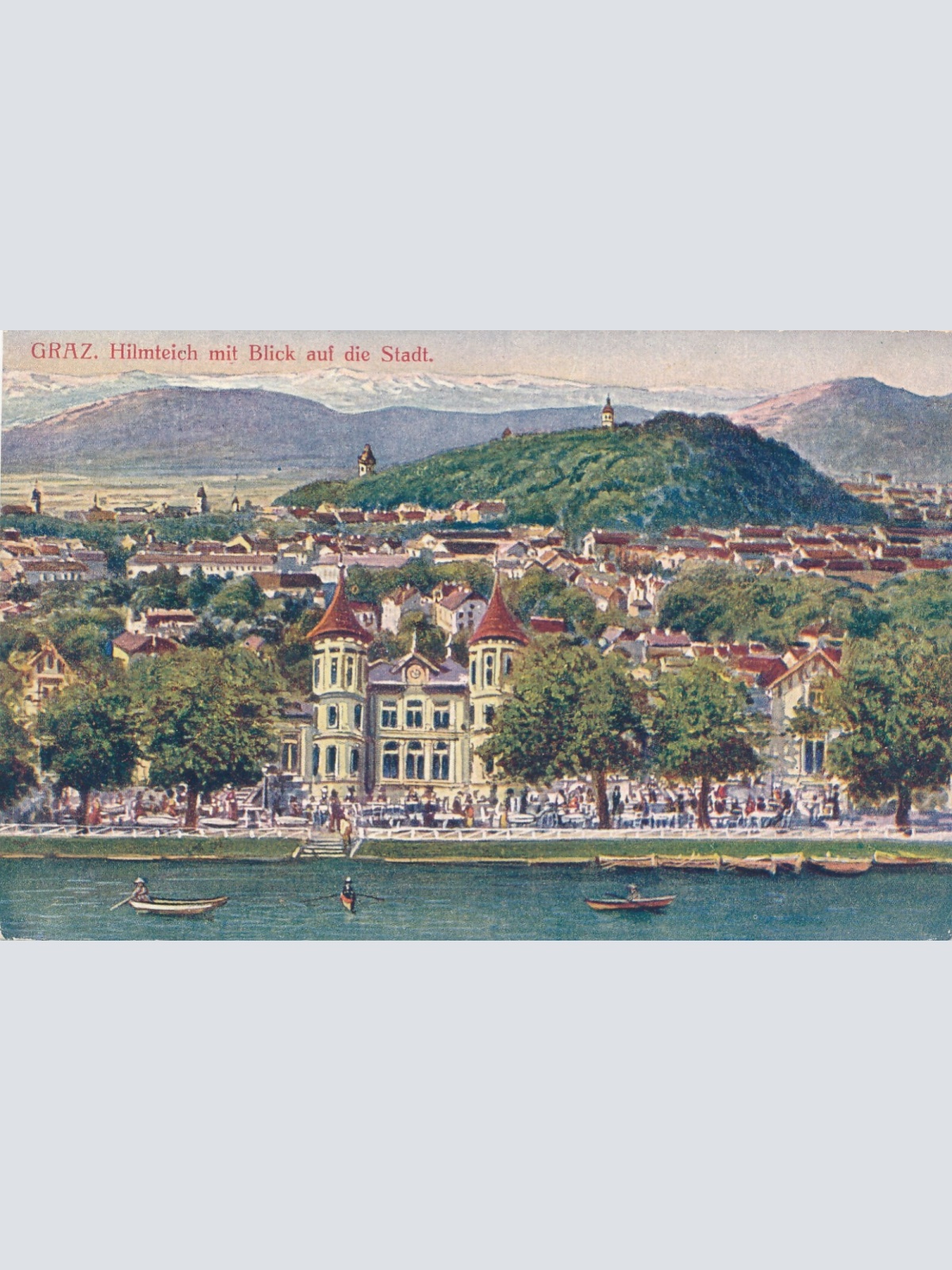 AK aus Graz Hilmteich Steiermark Ansichtskarte (13868)