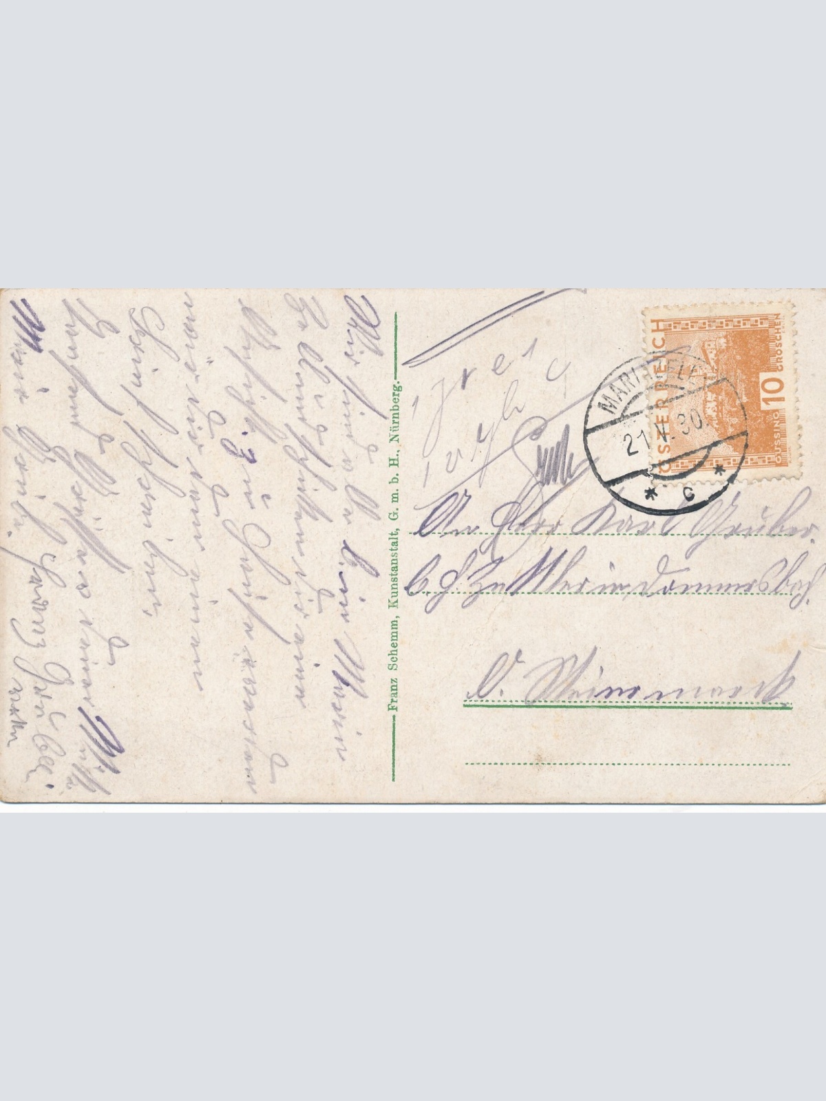 AK aus Mariazell Ave Maria Gnadenmutter Steiermark Ansichtskarte (13872)