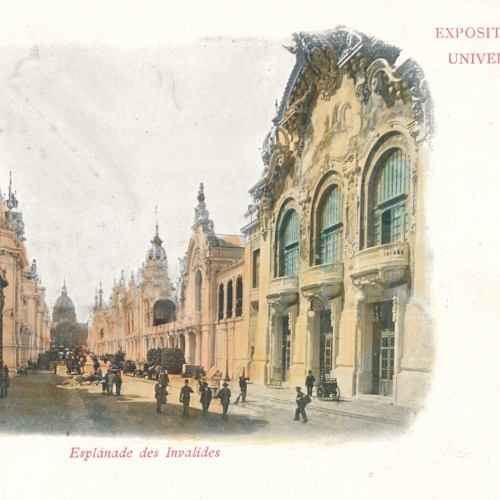 AK, Exposition Universelle, Paris, Frankreich, Ansichtskarte (S4117)