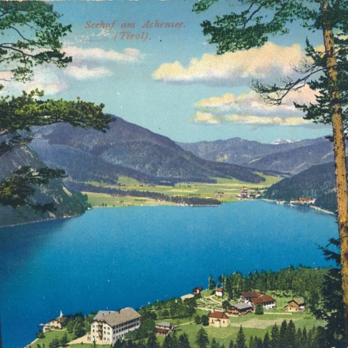 AK, Achensee, Seehof, Tirol,  Ansichtskarte (S4172)