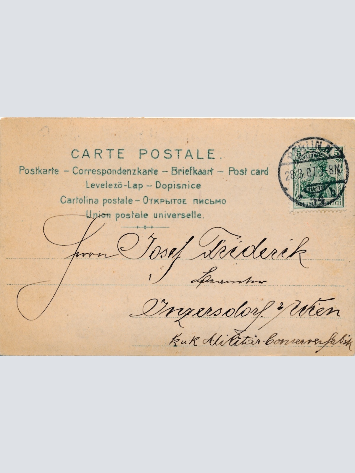 Hangezeichnete AK Fröhliche Ostern mit vier Hasen Ansichtskarte (11837)