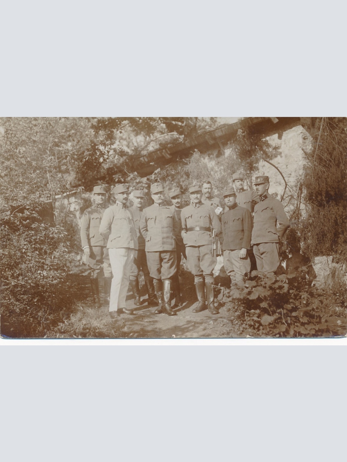 AK Foto von Offizieren Ansichtskarte (13969)