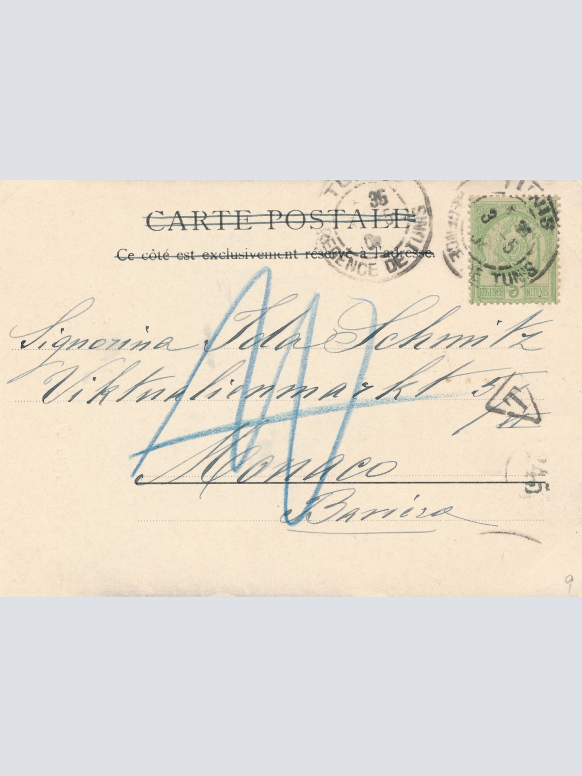 AK, Tunesien, Tunis, Tourbet el Bey,  Ansichtskarte (S4198)