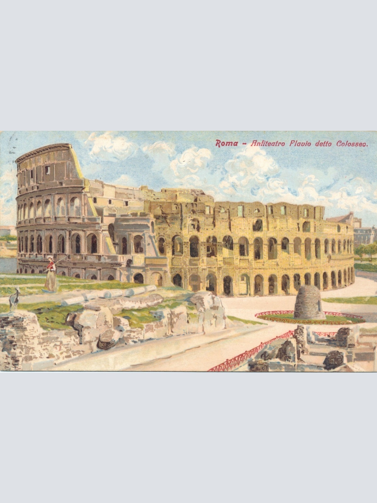 AK, Roma, Italien, Ansichtskarte (S4202)