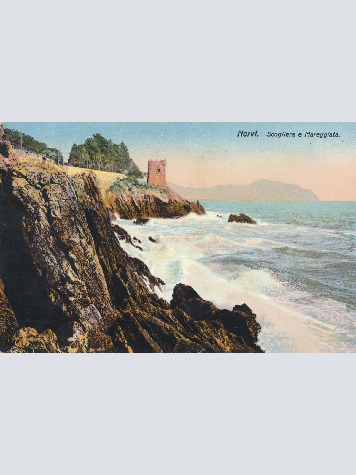 AK, Nervi, Italien, Ansichtskarte (S4204)