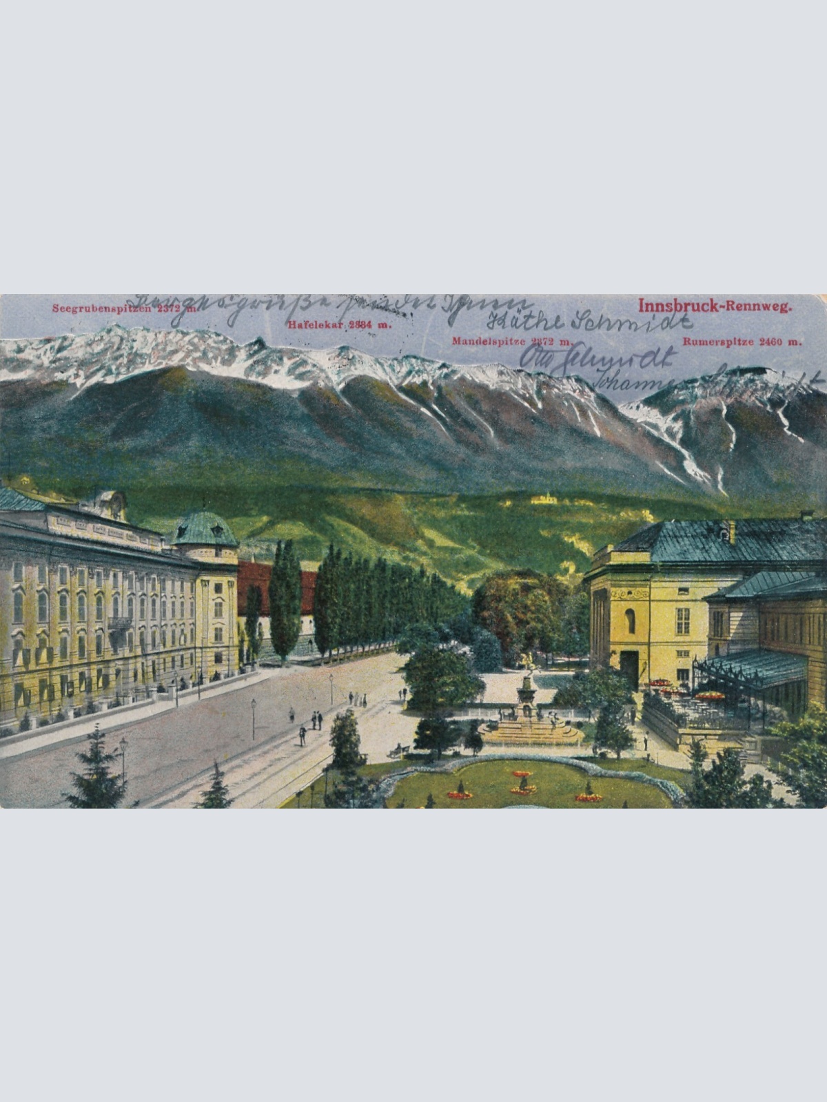 AK, Innsbruck, Rennweg, Tirol, Ansichtskarte (S4222)