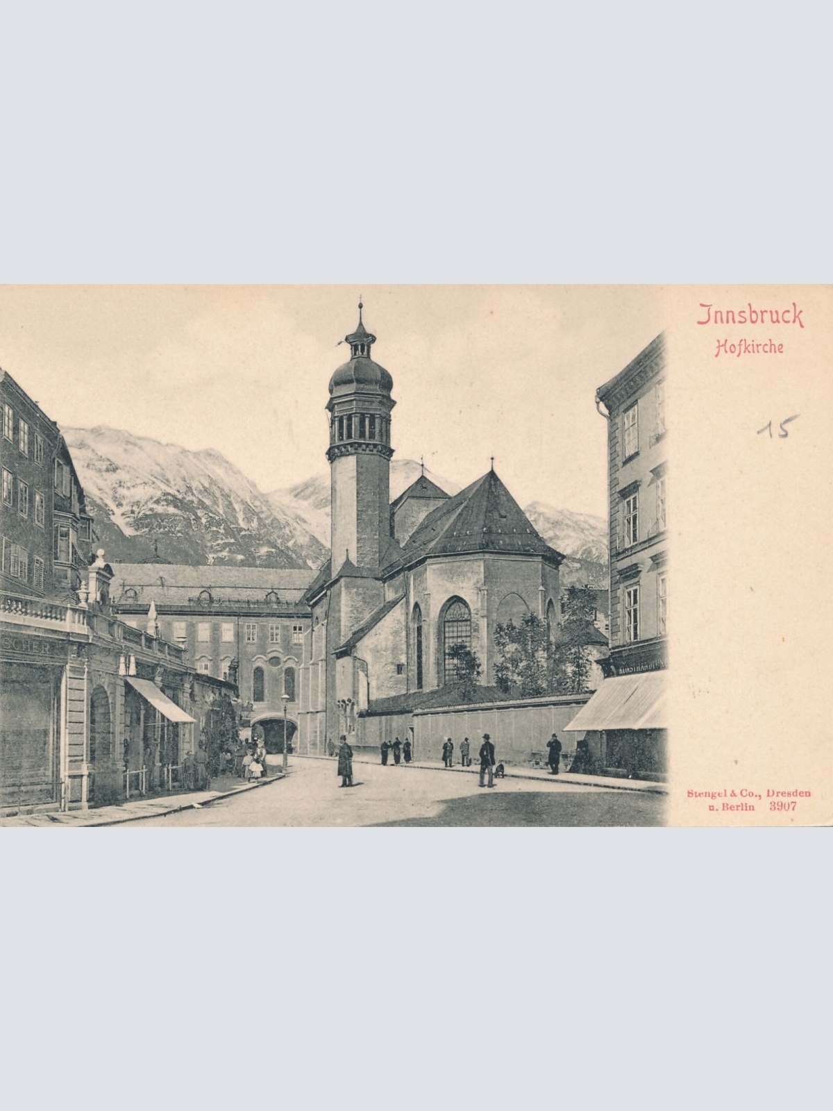 AK, Innsbruck, Hofkirche, Tirol, Ansichtskarte (S4231)