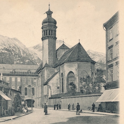 AK, Innsbruck, Hofkirche, Tirol, Ansichtskarte (S4231)