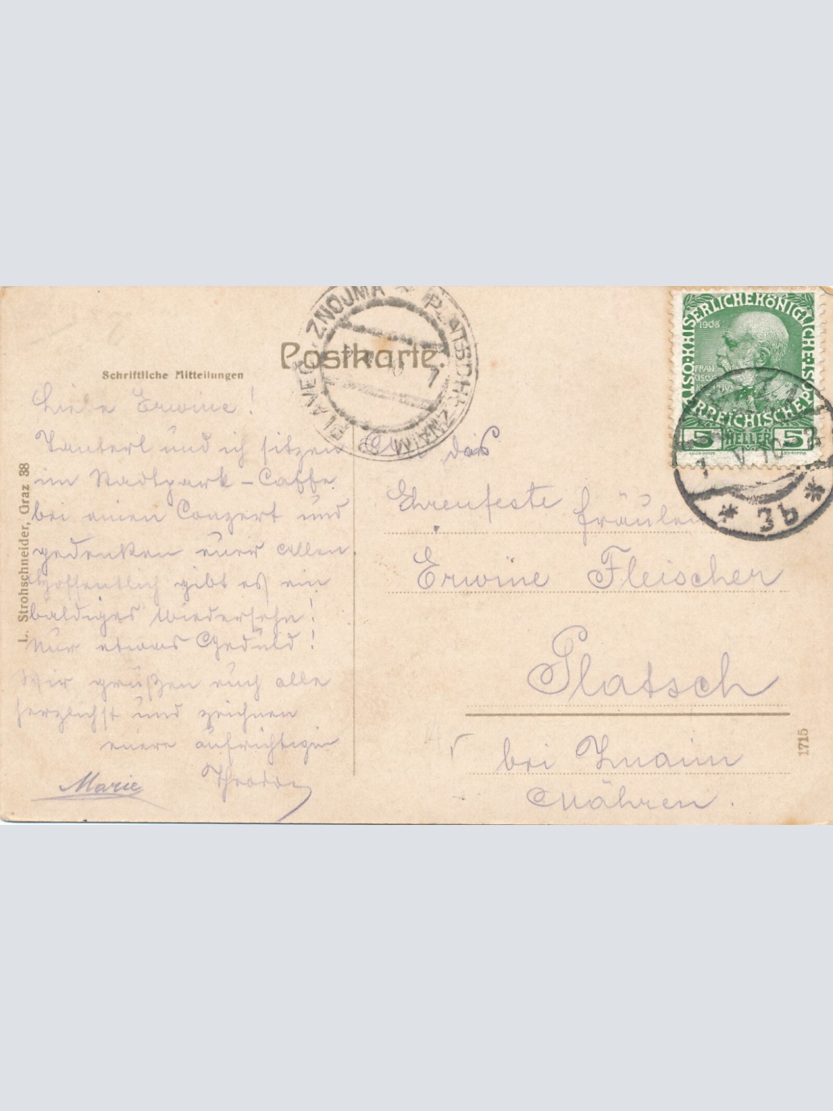 AK, Graz, Steiermark, Brunnen im Stadtpark, Ansichtskarte (S4260)