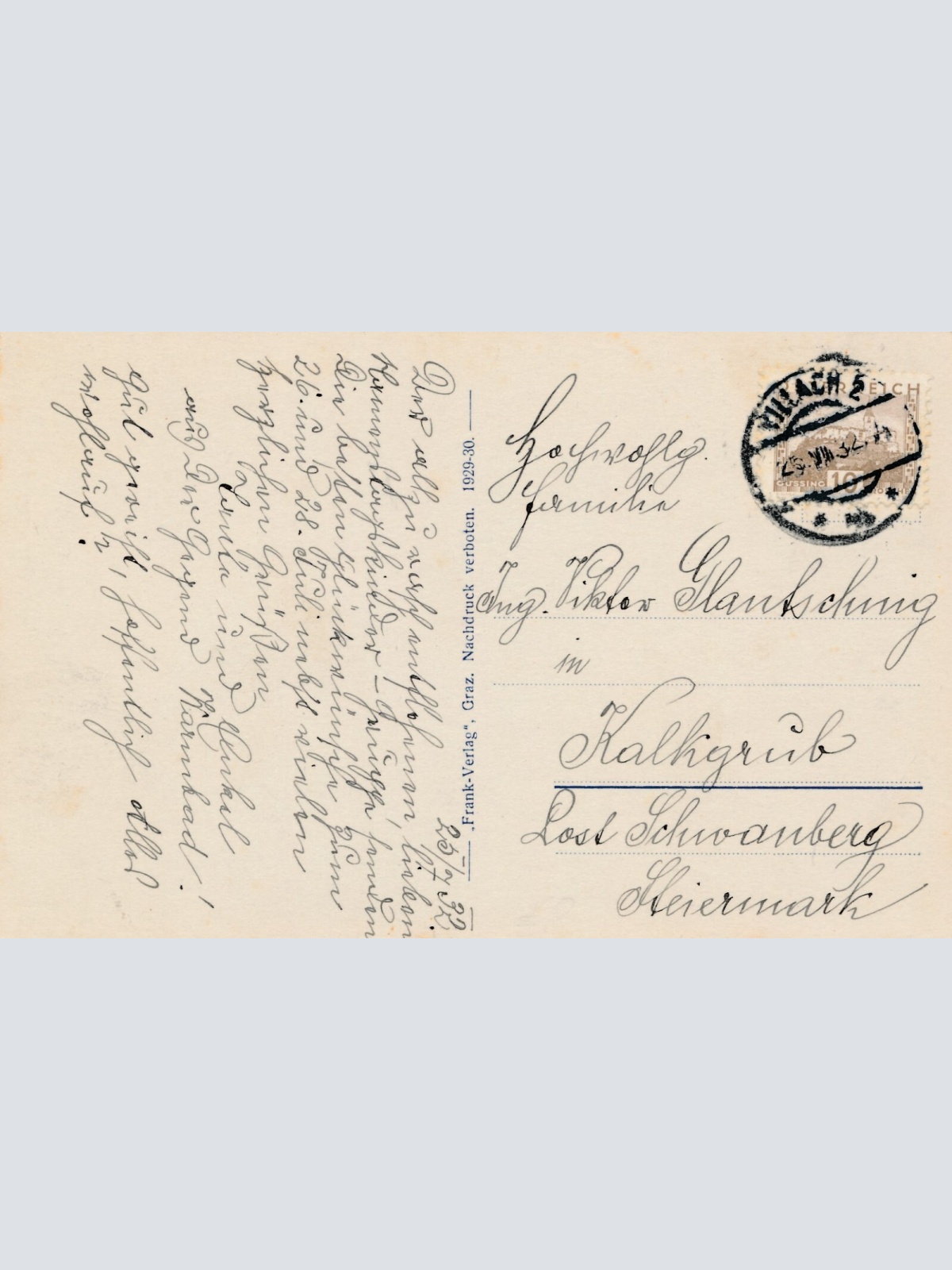 AK, Villach, Warmbad, Kärnten, Ansichtskarte (S4269)