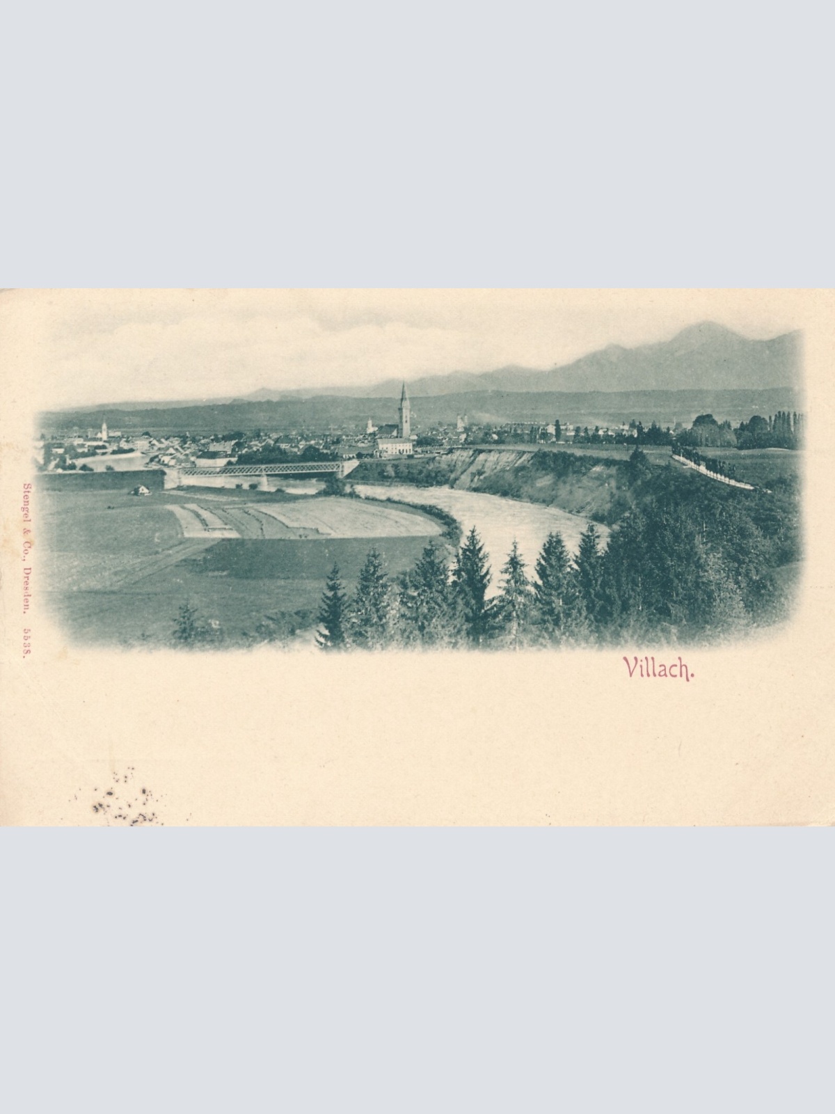 AK, Villach, Kärnten, Ansichtskarte (S4271)