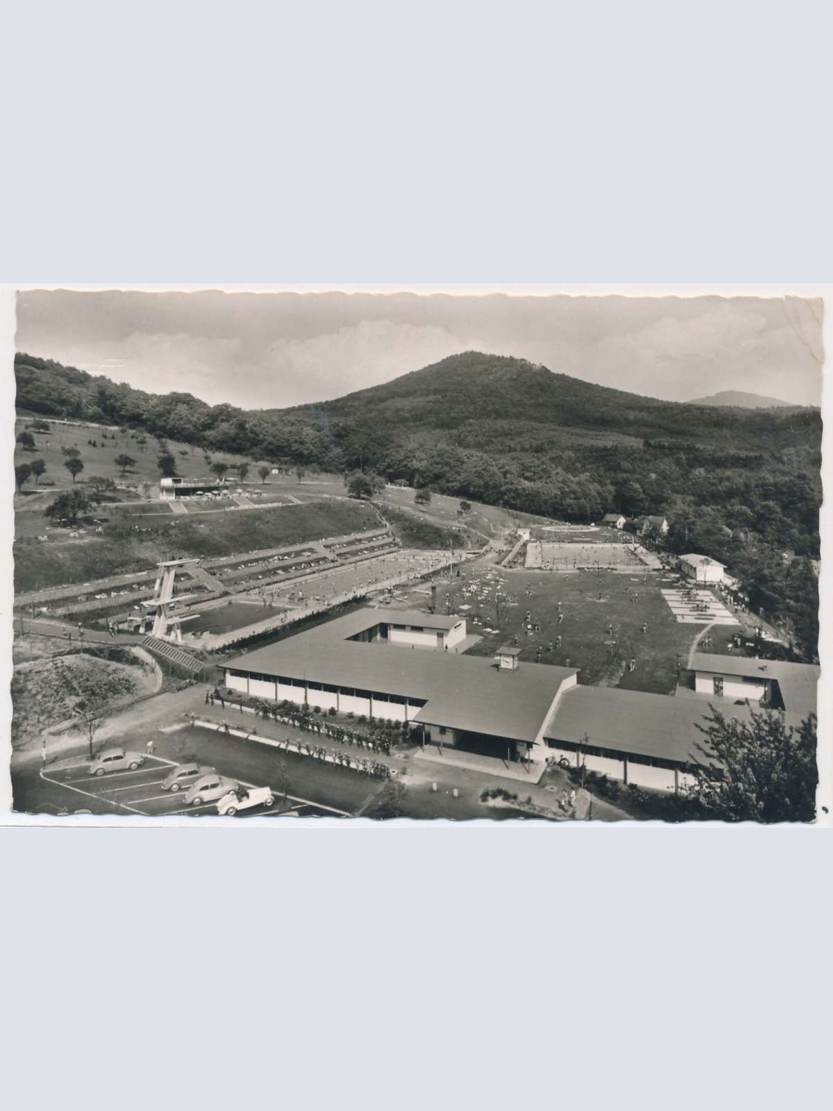 AK, Baden-Baden, Baden-Württemberg, Hardbergbad, Ansichtskarte (S4275)