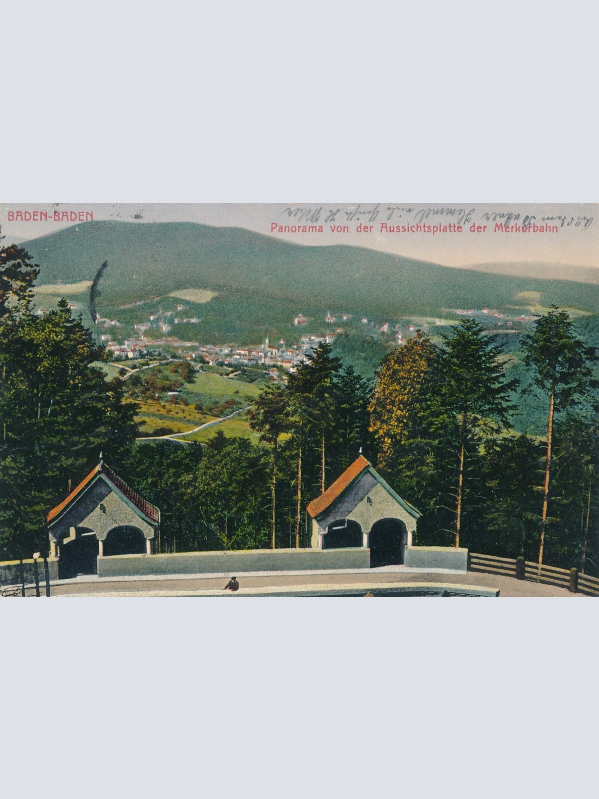 AK, Baden-Baden, Baden-Württemberg, Ansichtskarte (S4293)