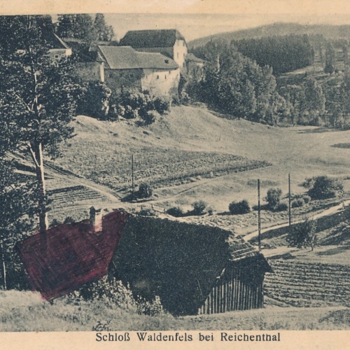 AK, Schloss Waldenfels bei Reichenthal, Oberösterreich, Ansichtskarte (S4299)