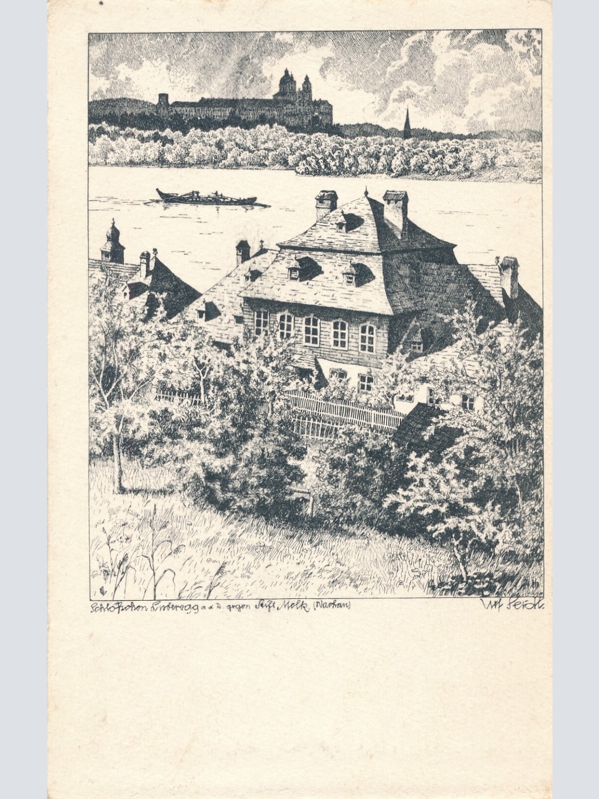 AK, Schloss Luberegg, Niederösterreich, Ansichtskarte (S4320)