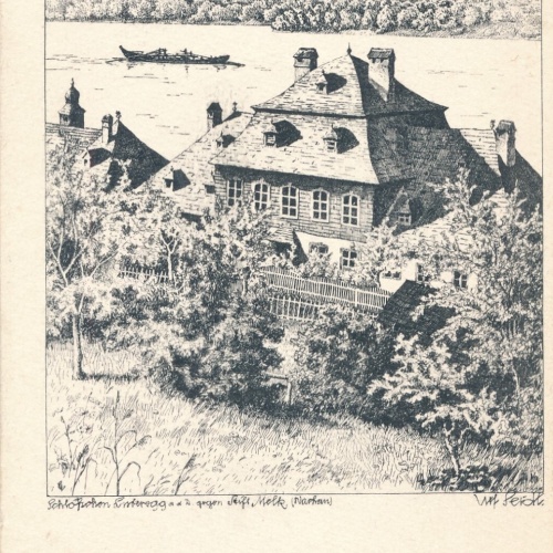 AK, Schloss Luberegg, Niederösterreich, Ansichtskarte (S4320)