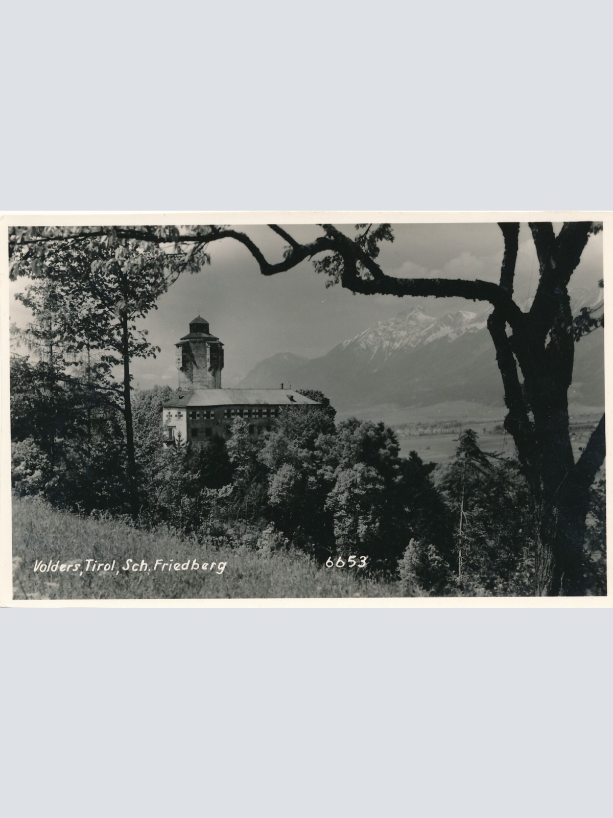 AK, Volders, Friedberg, Tirol, Ansichtskarte (S4327)